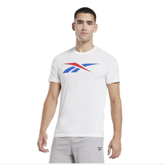 HS4899 Reebok Prendas Masculino Gs_Vector_Tee White/Vector_Red/Vector_Blue