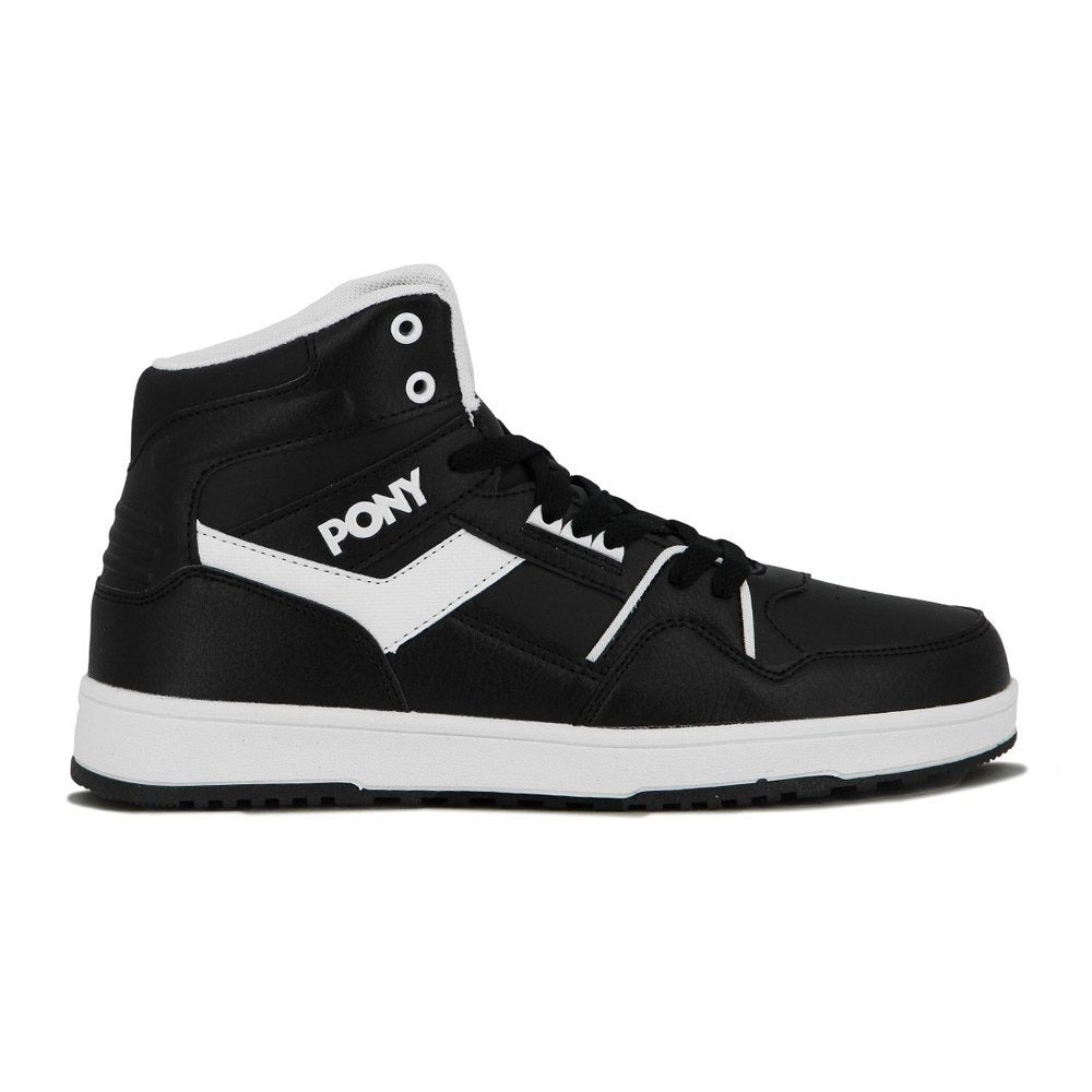 M-100-M-13 PONY CALZADOS BOTAS MASCULINO MODA M_100_M_13 BLACK/WHITE