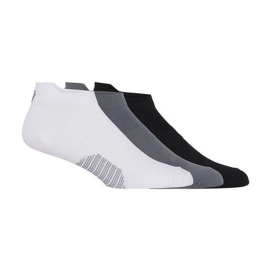 3013A915.021 Asics Accesorios Medias Unisex Running_Socks_3P White/Sheet_Rock/Black