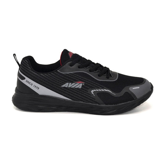 15-550562-3A Avia Calzados Running Masculino Javier Black/Red/_Black