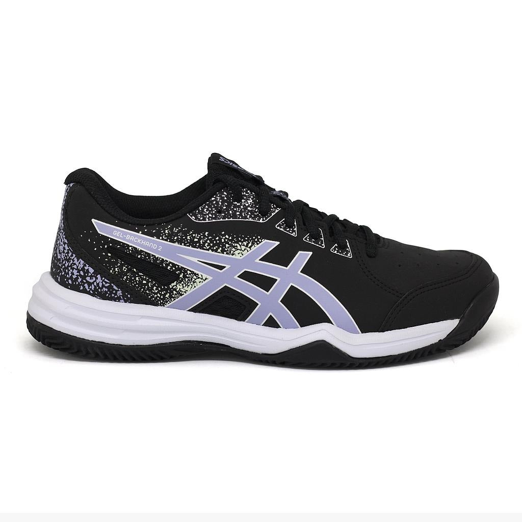 1042A291.002 Asics Calzados Deportivos Femenino Tenis Gel_Backhand_2_Clay Black/Vapor