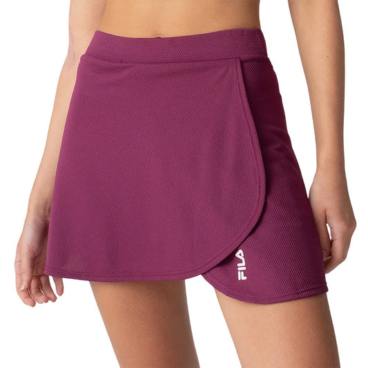 F12AT00272-145 Fila Prendas Polleras Femenino Running Skort_Flow_II Magenta