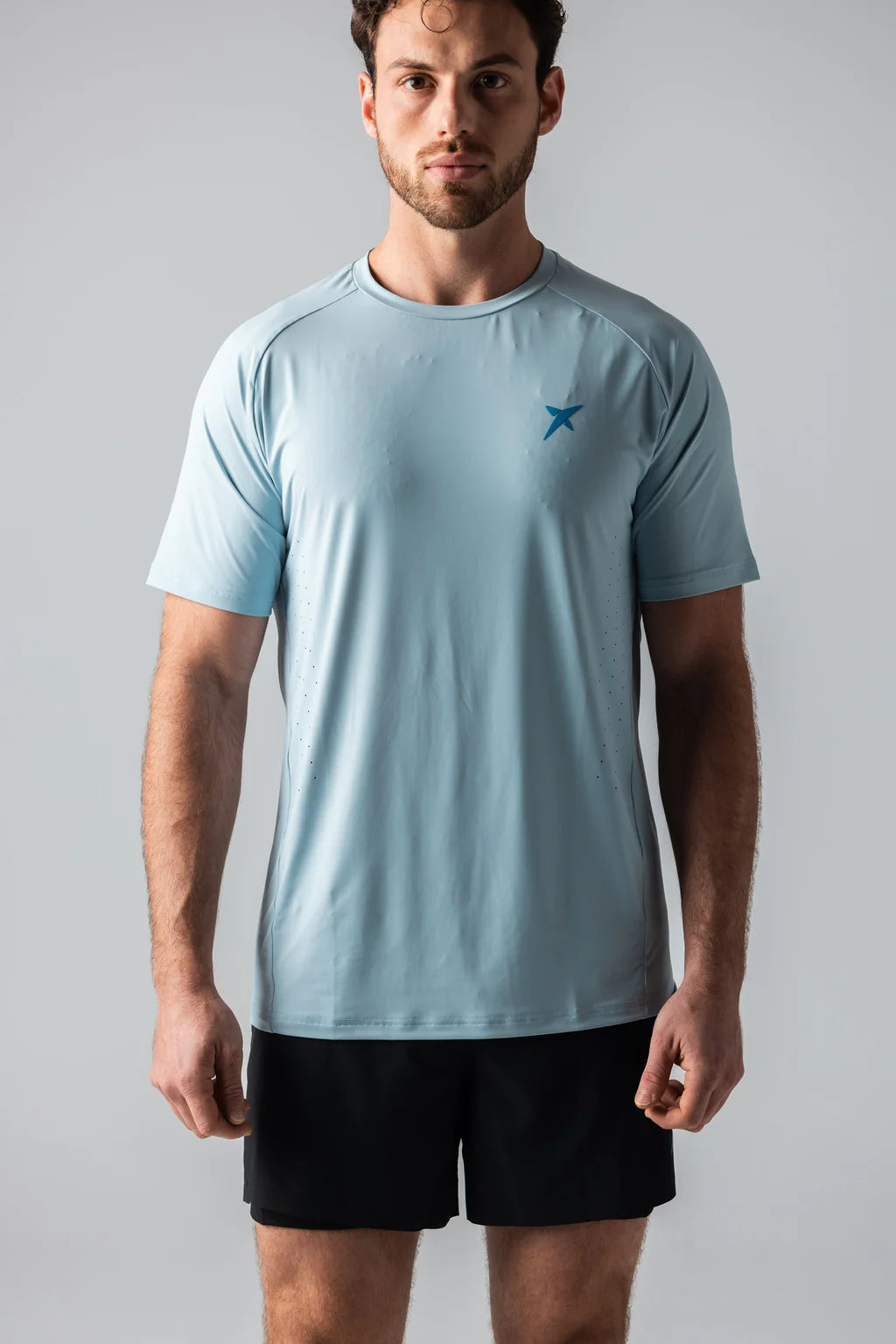 DT-341307-BLUE-DROP SHOT CAMPA PERMORMANCE SHIRT BLUE