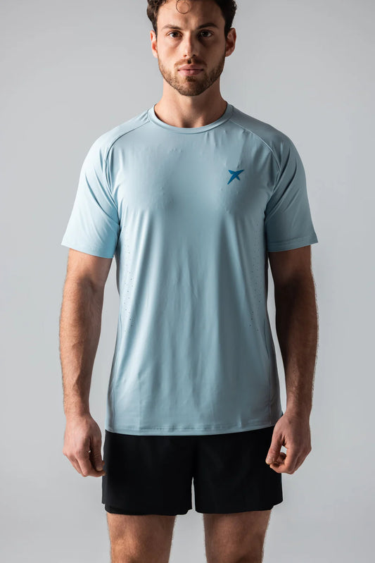 DT-341307-BLUE-DROP SHOT CAMPA PERMORMANCE SHIRT BLUE