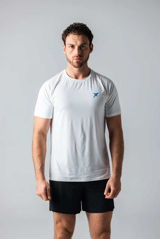 DT-341307-WH-DROP SHOT CAMPA PERFORMANCE SHIRT WHITE
