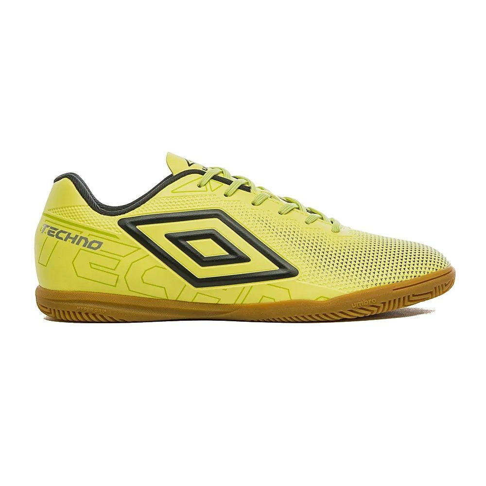 U01FB00167-618 UMBRO CALZADOS INDOOR MASCULINO FUTBOL TECHNO LIME_GREEN/BLACK/GREY