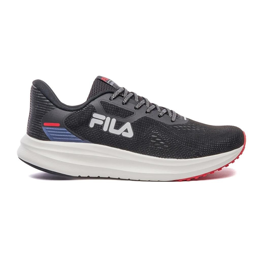 F01R00193-7097 FILA CALZADOS DEPORTIVOS MASCULINO RUNNING FASTNESS NEGRO/ROJO_OSCURO/GRIS