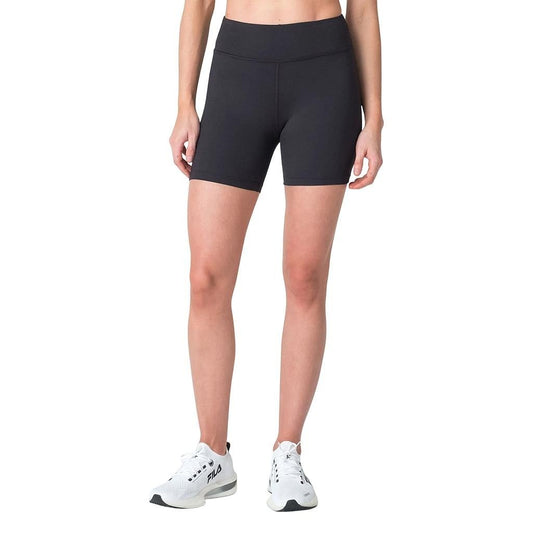 F12AT117-494 FILA PRENDAS BERMUDAS FEMENINO TRAINING FLAT_LIFE_II BLACK/RED/WHITE