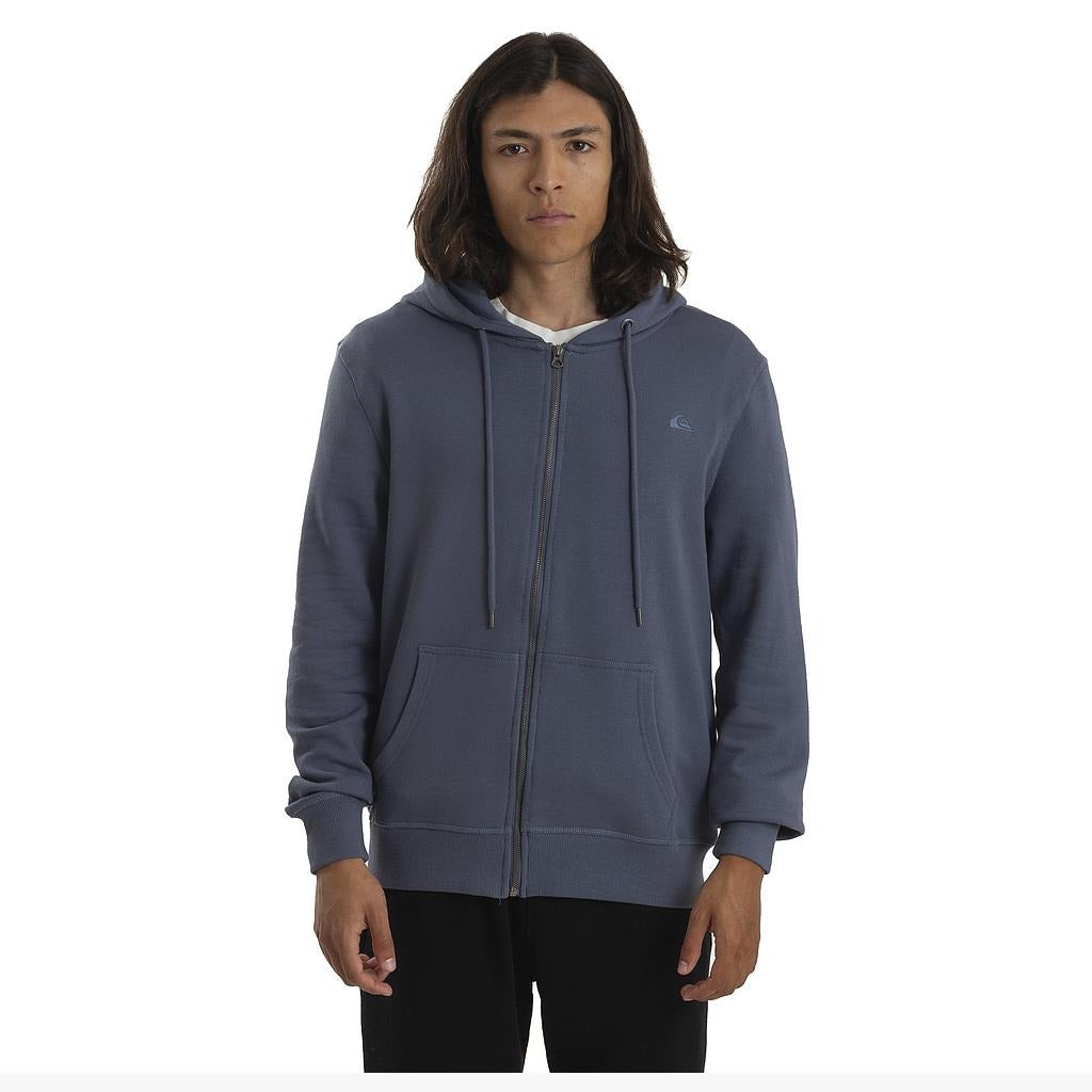 26141007-08 Quiksilver Prendas Canguros Masculino Moda Basic_Logo Marino/Azul_Oscuro