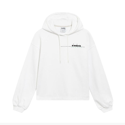 102.181722-20002 Diadora Prendas Canguros Femenino L._Hoodie_Ess._Sports Optical_White