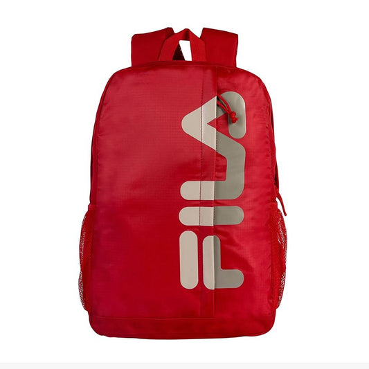 F23L00318-523 Fila Accesorios Mochilas Unisex Moda Backpack_Cut_Logo Rojo/Off_White