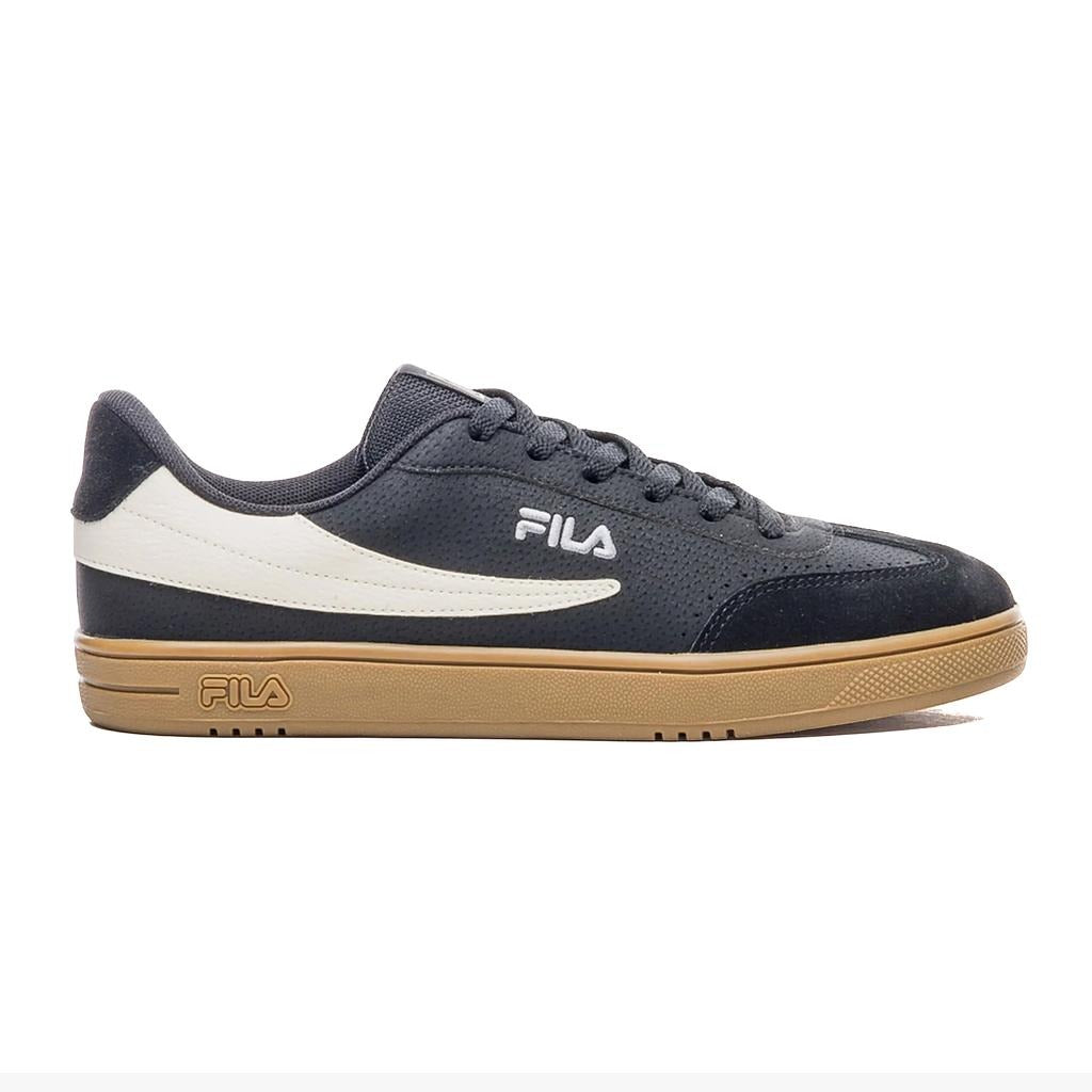 F01L00352-6881 Fila Calzados Lifestyle Masculino Moda Court_80 Black/Sweet_Corn