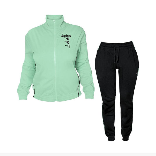 102.182076-70190 Diadora Prendas Conjuntos Femenino Moda L._Tracksuit_Fz_(Hj) Green_Bird-S_Egg