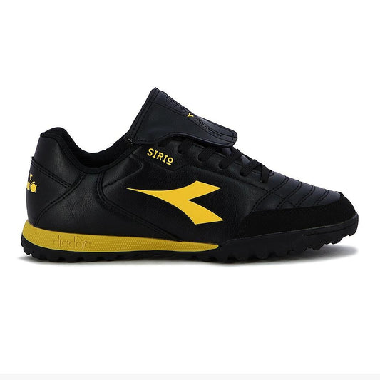 SIRIO-TF-M-713 Diadora Calzados Society Masculino Futbol Sirio Black/Yellow