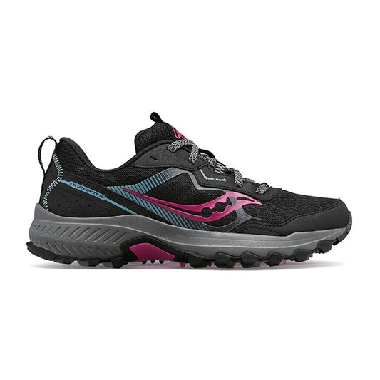S10744-10 SAUCONY CALZADOS RUNNING FEMENINO EXCURSION_TR16 BLACK/FUCHSIA