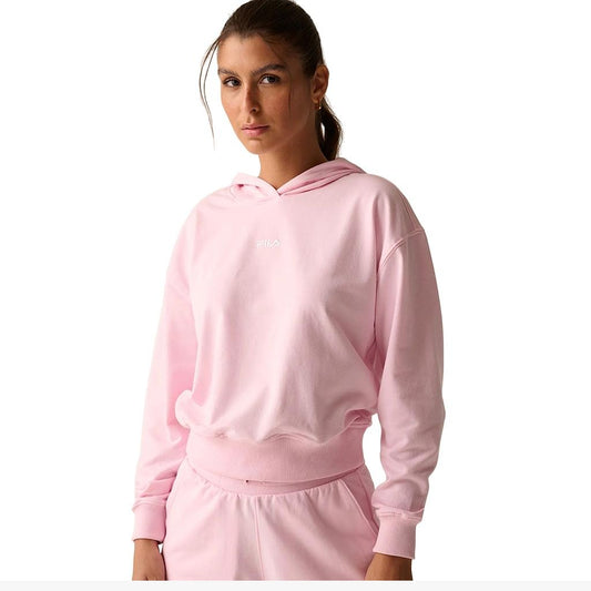 F12L01480-459 Fila Prendas Canguros Femenino Moda Hoody_Basic_Classic_Light Baby_Pink