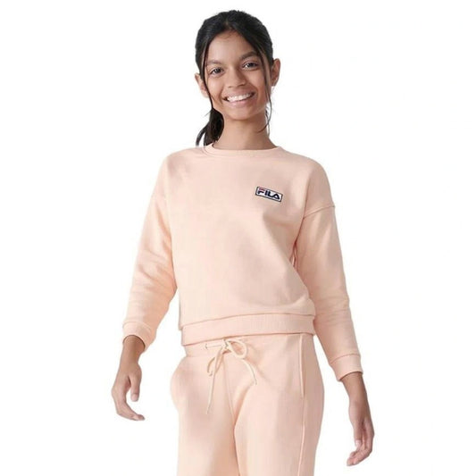 F110L00438-2586 Fila Prendas Sueter Niños Moda Essential Pastel_Orange