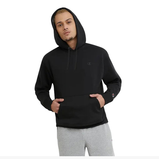 S0889407D55-003 Champion Prendas Canguros Masculino Moda Powerblend_Hoodie Black