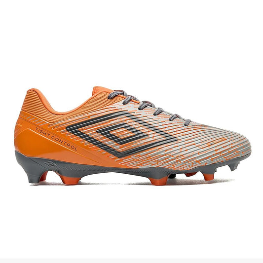 U01FB00273-868 Umbro Calzados Campo Masculino Futbol Gravity Cinza/Laranja/Grafite