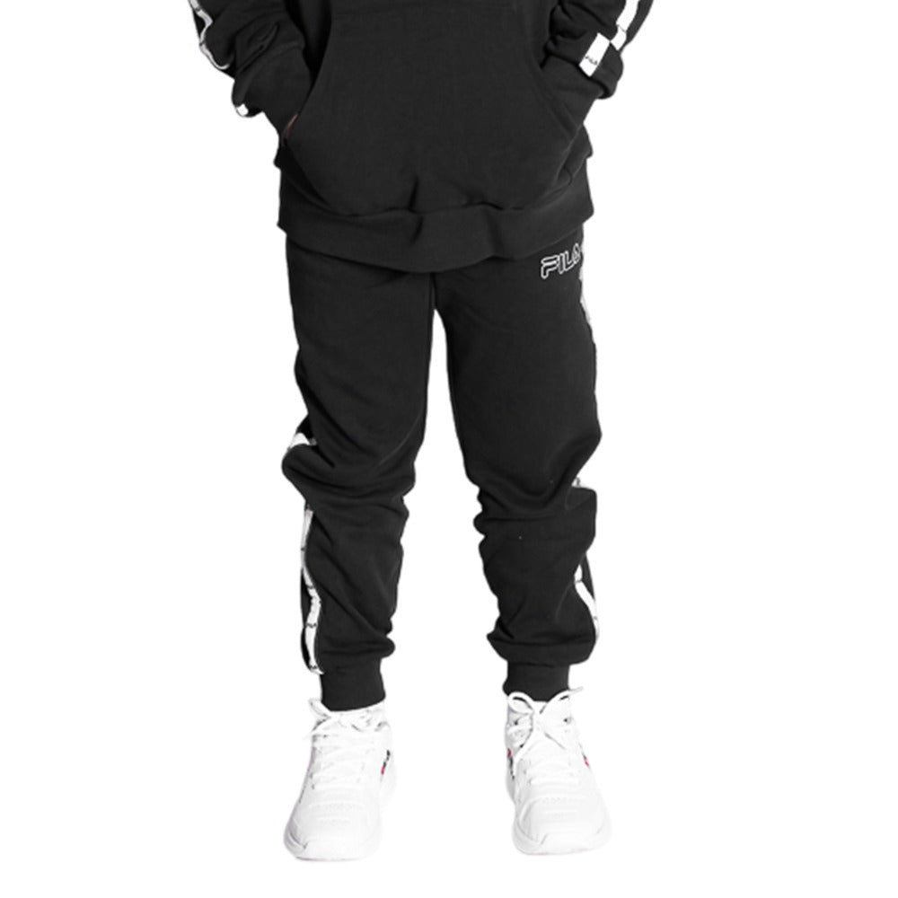 SS24SPB090-000 Fila Prendas Pantalones Niños Rodolfo_Tape_Pant Black