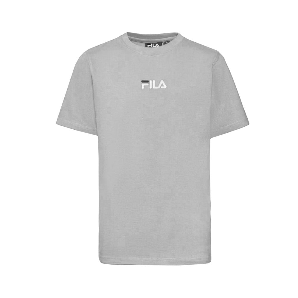 SS23SPB056-290 Fila Prendas Remeras Ninhos Caiden_T_Shirts Ligh_Grey_Marl