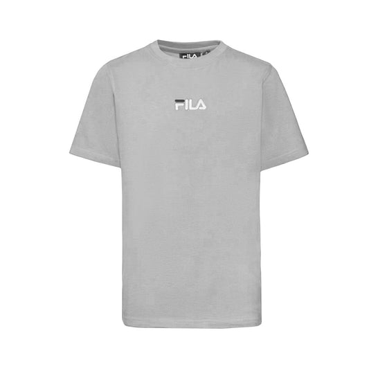 SS23SPB056-290 Fila Prendas Remeras Ninhos Caiden_T_Shirts Ligh_Grey_Marl