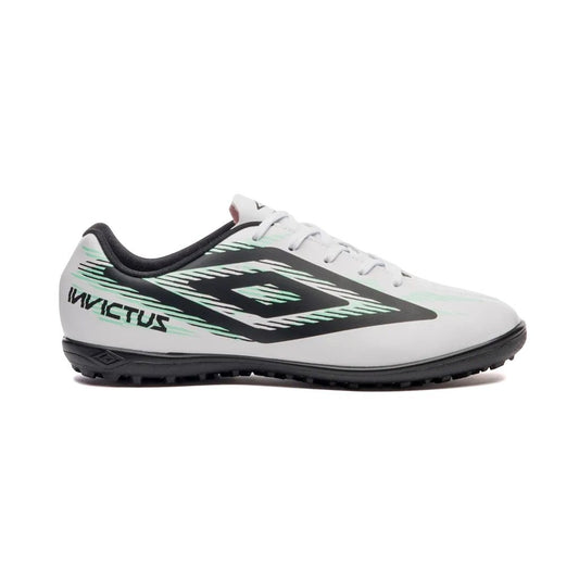 U01FB00455-215 UMBRO CALZADOS SOCIETY MASCULINO FUTBOL INVICTUS WHITE/BLACK/AQUA