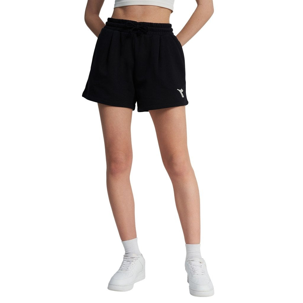 102.182886-80013 DIADORA PRENDAS SHORTS FEMENINO MODA ESS._SPORTS BLACK