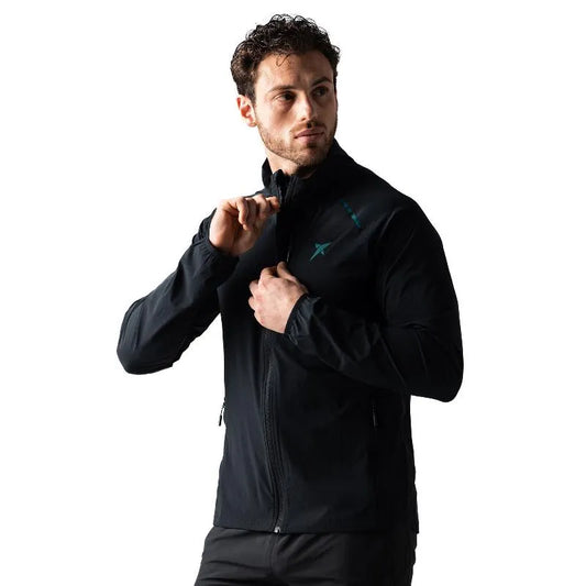DT341804-BL-26-DROP SHOT SANZ COURT JACKET BLACK