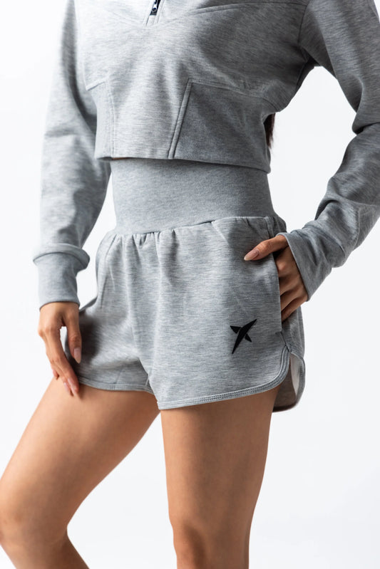 DT342533-GREY-DROP SHOT FLIGTH SHORT GREY