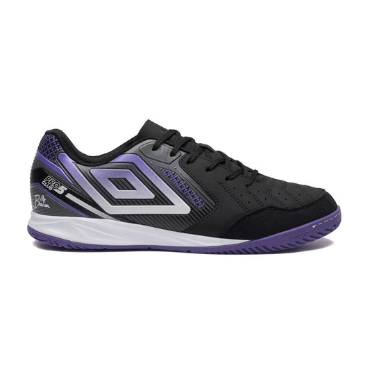 U03FB00524-100 UMBRO CALZADOS DEPORTIVOS UNISEX INDOOR PRO_5_BUMP_CLUB PRETO/ELECTRIC_PURPLE/FURTACOR
