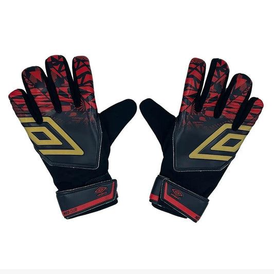 21418U-MU4 Umbro Accesorios Guantes Masculino Futbol Neo_Club_Glove Black/Gold/Fire_Whir