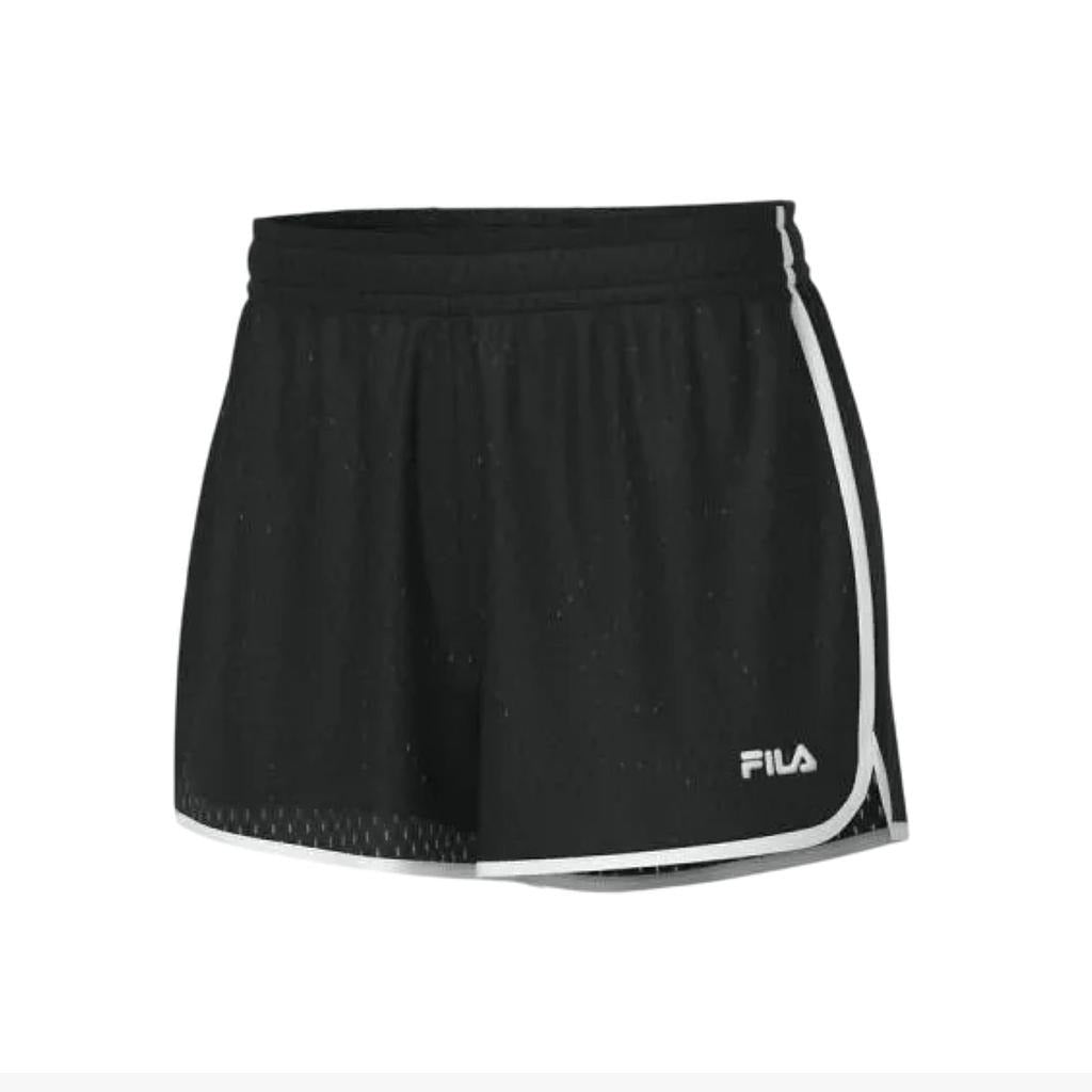 F12L01527-312 Fila Prendas Shorts Femenino Moda Sports_International Black/White